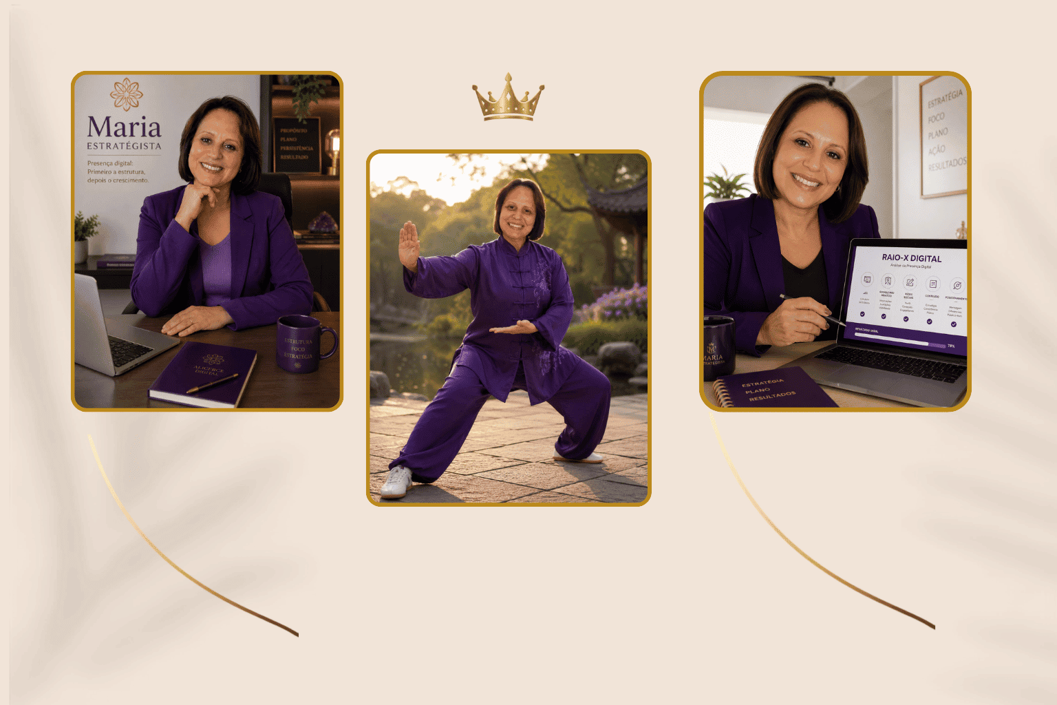 Maria estrategista e seu estilo de vida
